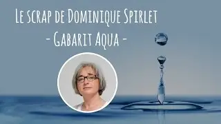 Scrapbooking - Gabarit Aqua - Azza