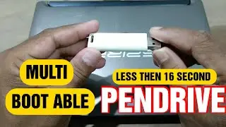 How to make multi boot able pendrive only few seconds