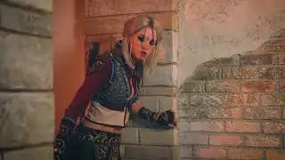 The Witcher - Cirilla cosplay backstage: Shirogane-Sama