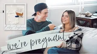FINDING OUT WE'RE PREGNANT + TELLING MY HUSBAND!