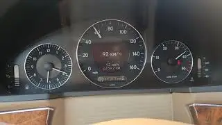 Mercedes w211 3.0cdi  E280 190km 0-140km