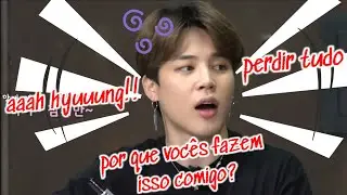 Jimin sendo bem manhoso