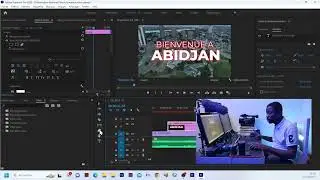 Edition vidéo animation de texte