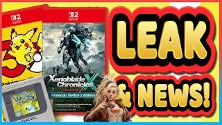 HUGE Nintendo Switch 2 NEWS & LEAKS Appear! - POKEMON, Monster Hunter & XENOBLADE!
