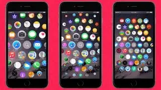 Расстановка иконок на телефоне / Способы организации иконок на iphone / Оформление телефона