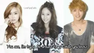 Krystal f(x) & Jessica Snsd & Kris Exo - Say Yes (Lyrics) HD