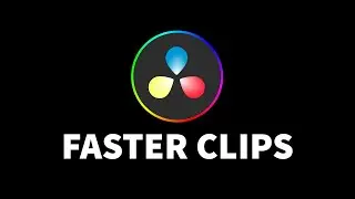 How To Speed Up Your Footage | DaVinci Resolve 18 Tutorial