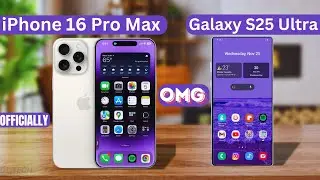 iPhone 16 Pro Max vs Galaxy S25 Ultra: Which Reigns Supreme?🔥🔥OFFICIALLY