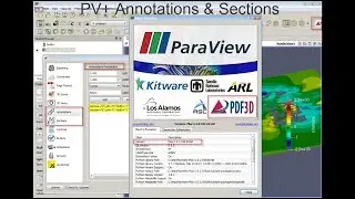 PDF3D PV+ Sections Annotations Tutorial