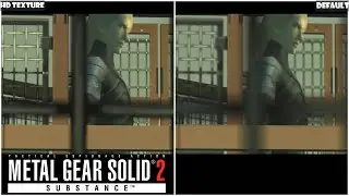 Metal Gear Solid 2 Substance 4K 60FPS UHD Texture Pack Gameplay Showcase | PCSX2 1.7.4126 PS2 PC