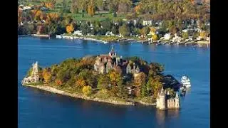 Touring the Boldt Castle & Yacht House on an island off Alexandria Bay, NY