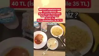 İSTANBULDA İBB KENT LOKANTASINDA GÜNÜN MENÜSÜ 40 TL ÇORBA KÖFTE ROSTO KÖFTE MUZ HALK LOKANTASI