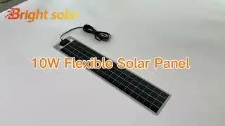 Bright Solar 10w Flexible Solar Panel