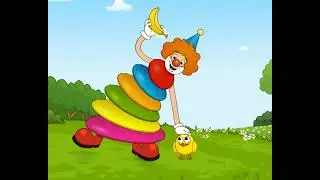 Развивающий мультик для детей Веселый клоун