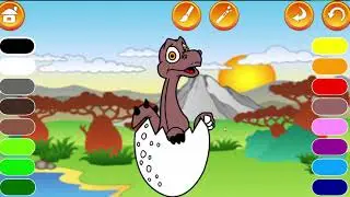 Dino Adventure Kids Game - App Gameplay Video