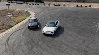 Bakıda drag test! BMW M5-ə qarşı XPENG P7