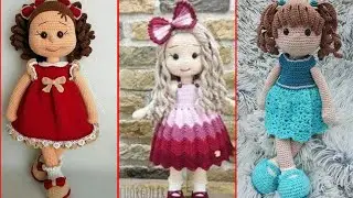 Cutest crochet pattern crochet amigurumi doll design #easypaperart