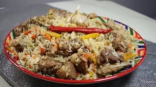 Delicioso pilaf de pato uzbeko desmenuzable 😋 Te chuparás los dedos!