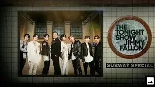 BTS perform "ON" subway special in Jimmy Fallon Show