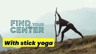 Stick yoga class |Yoga with stick | 