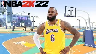 *NEW* NBA2K22 LEBRON JAMES BUILD PASS FIRST WING TAKEOVER THE PARK!!!