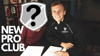 I SIGNED A NEW PRO CONTRACT!