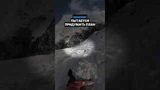 Girl caught in an avalanche