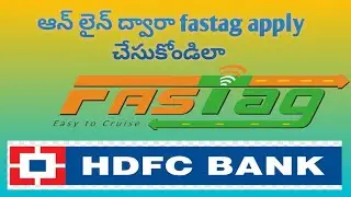 #how to apply hdfc fastag in online #hdfc fastag