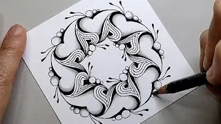 Drawing Zentangle – PUSSLE