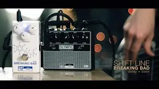 Shift Line BREAKING BAD delay + Ibanez ATK 805 bass