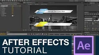 How To Make Clean Lower Thirds - After Effects Tutorial