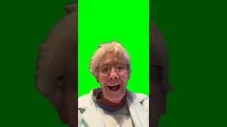 Green Screen Laughing Grandma Meme