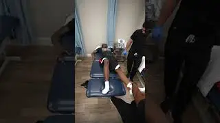 Leg Pull Adjustment aka long axis distraction adjustment
