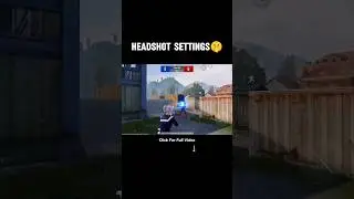 Tdm Headshot Tricks ✔💯#sensitivitycode #pubgmobile #viralshorts