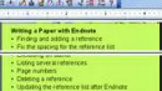 (12) Writing a Paper with Endnote