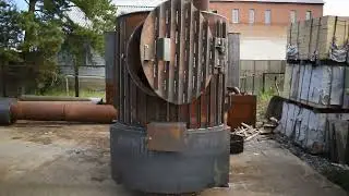 Инсинератор 1220 мм- печь для мусора.