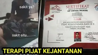 TERAPI PIJAT KEJANTANAN KELUHAN CEDERA LUTUT MENAHUN