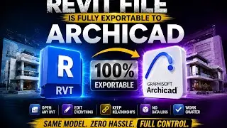(New)Best Revit-to-Archicad Export Settings for 2026