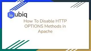 How to Disable HTTP Options Methods in Apache