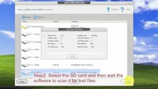 SD card blank or has unsupported file system