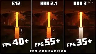 3 SHADER FPS COMPARISON  | SEUS PTGI E12 SEUS PTGI HRR 2.1  SEUS PTGI HRR 3