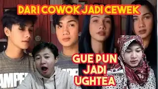CEWEK-CEWEK BERBATANG BEST TRANFORMATION TIKTOK  || APOLINARIO TWINSS REACTION