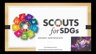 Scouts for SDGs and the Better World Framework e-learning course . section -1
