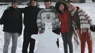 SNOW FIGHTS - WINTERTIME IN IFRANE 2017