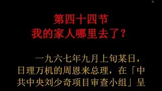 《中南海恩仇录》 京夫子 第四十四节 我的家人哪里去了？