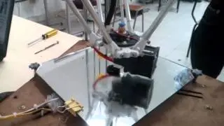 RepRap Rostock UP - First Test