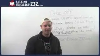 Phrasal Verbs | Lesson 4 - Take Off
