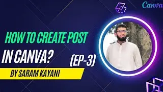 How To Create Post In Canva? | @ForsageWithSaramKayani   #forsage #bnb #canva #graphicdesign