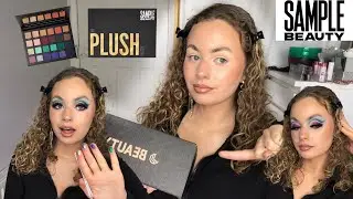 Testing the *new* SAMPLE BEAUTY PLUSH palette ✨🎨 is it worth your ££?