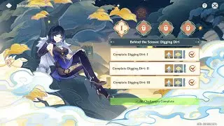 Genshin Impact 3.4 The Exquisite Night Chimes (Behind the scenes : Digging Dirt)